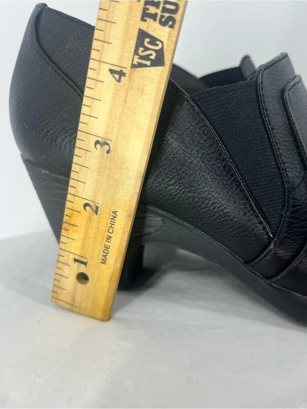 croft & barrow Black Slip-On Leather Loafers